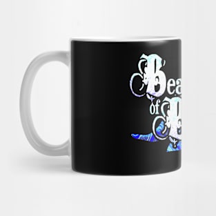 Beasts of Britain - 'Nessie Logo' (light blue) Mug